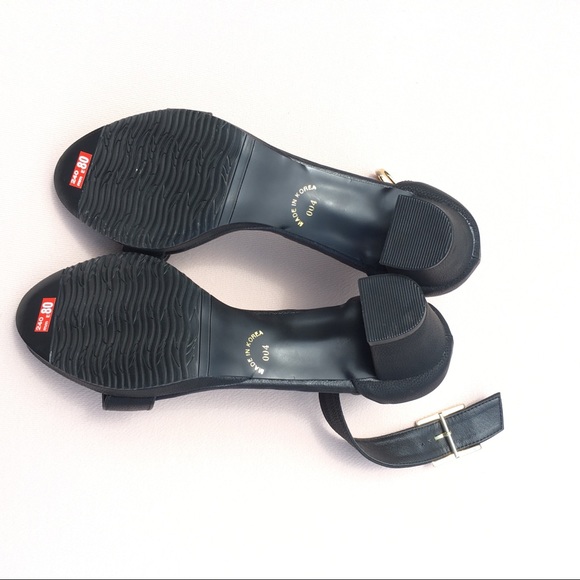 🌺 NEW Black Sandals Heels - Picture 3 of 3